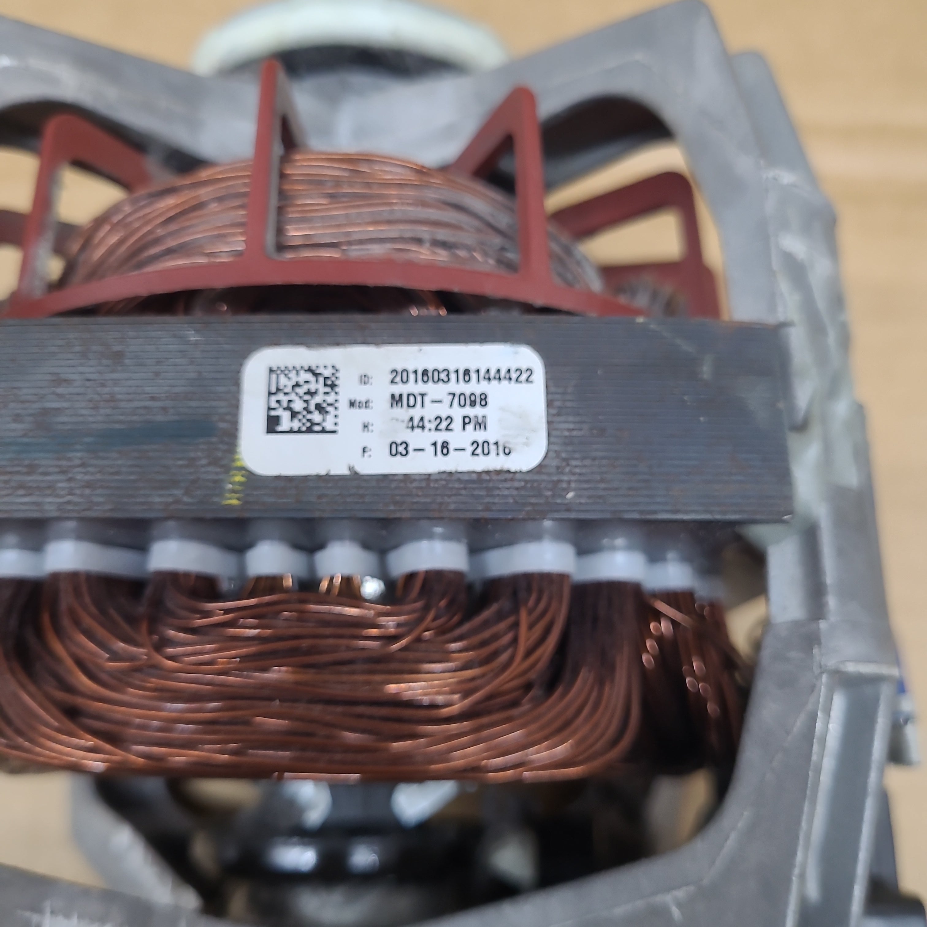 GE Dryer Motor S58TVMDT-7098 WE17X22215 GE Dryer Motor S58TVMDT-7098 WE17X22215